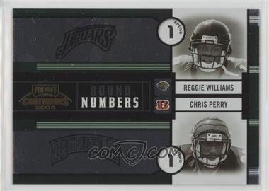 2004 Playoff Contenders - Round Numbers - Green #RN-12 - Reggie Williams, Chris Perry, Steven Jackson, Kevin Jones /500