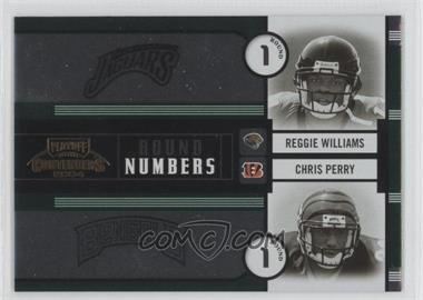 2004 Playoff Contenders - Round Numbers - Green #RN-12 - Reggie Williams, Chris Perry, Steven Jackson, Kevin Jones /500