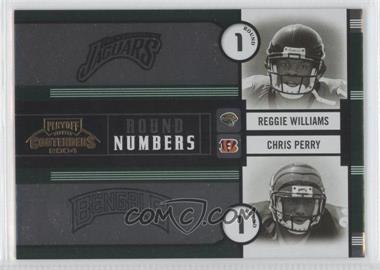 2004 Playoff Contenders - Round Numbers - Green #RN-12 - Reggie Williams, Chris Perry, Steven Jackson, Kevin Jones /500