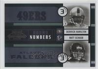 Derrick Hamilton, Matt Schaub #/750