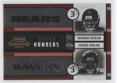 2004 Playoff Contenders - Round Numbers - Orange #RN-10 - Bernard Berrian, Devard Darling /500