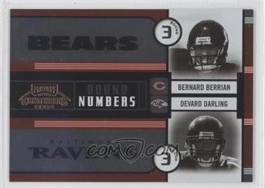 2004 Playoff Contenders - Round Numbers - Orange #RN-10 - Bernard Berrian, Devard Darling /500