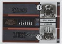 Steven Jackson, Kevin Jones #/500