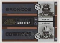 Tatum Bell, Julius Jones #/500