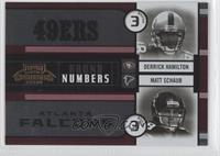 Derrick Hamilton, Matt Schaub #/250