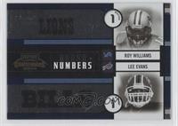 Roy Williams, Lee Evans, Michael Clayton, Michael Jenkins #/1,000