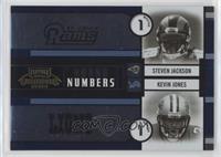 Steven Jackson, Kevin Jones #/1,500