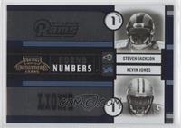 Steven Jackson, Kevin Jones #/1,500