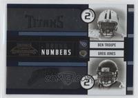 Ben Troupe, Greg Jones #/1,500