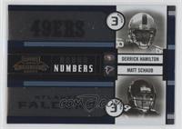 Derrick Hamilton, Matt Schaub #/1,500