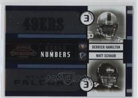 Derrick Hamilton, Matt Schaub #/1,500