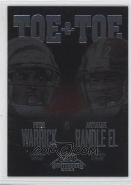 2004 Playoff Contenders - Toe to Toe #TT-36 - Peter Warrick, Antwaan Randle El /375