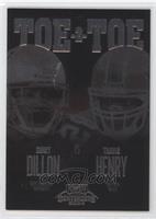 Travis Henry, Corey Dillon #/375