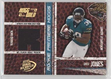 2004 Playoff Hogg Heaven - [Base] - Hogg Wild #168 - Greg Jones /25