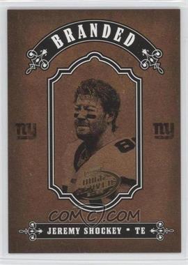 2004 Playoff Hogg Heaven - Branded #B-13 - Jeremy Shockey /1250