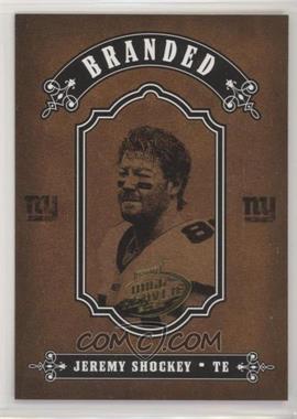 2004 Playoff Hogg Heaven - Branded #B-13 - Jeremy Shockey /1250