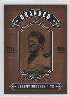 2004 Playoff Hogg Heaven - Branded #B-13 - Jeremy Shockey /1250