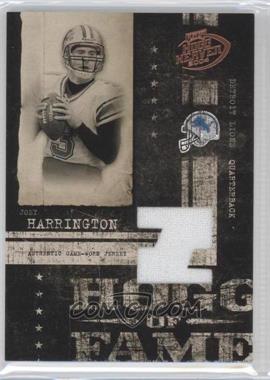 2004 Playoff Hogg Heaven - Hogg of Fame - Bronze Jerseys #HF-13 - Joey Harrington /150
