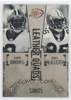 Aaron Brooks, Deuce McAllister, Donte Stallworth, Joe Horn #/1,250