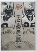 Aaron Brooks, Deuce McAllister, Donte Stallworth, Joe Horn #/1,250