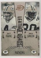 Brett Favre, Ahman Green, Donald Driver, Javon Walker #/1,250