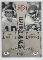 Trent Green, Priest Holmes, Dante Hall, Tony Gonzalez #/1,250