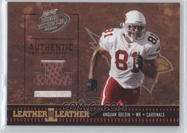 2004 Playoff Hogg Heaven - Leather in Leather - Football and Lace #LL-2 - Anquan Boldin /25