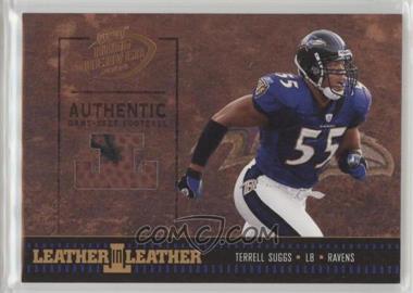 2004 Playoff Hogg Heaven - Leather in Leather - Football #LL-20 - Terrell Suggs /250