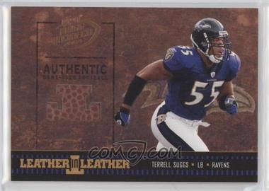 2004 Playoff Hogg Heaven - Leather in Leather - Football #LL-20 - Terrell Suggs /250