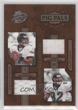2004 Playoff Hogg Heaven - Pig Pals - Jerseys #PP-14 - Byron Leftwich, Jimmy Smith /100