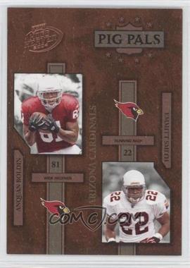 2004 Playoff Hogg Heaven - Pig Pals #PP-1 - Emmitt Smith, Anquan Boldin /1050