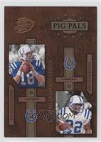 Peyton Manning, Edgerrin James #/1,050