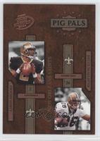 Aaron Brooks, Deuce McAllister #/1,050