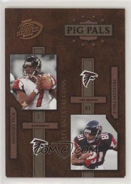 2004 Playoff Hogg Heaven - Pig Pals #PP-2 - Michael Vick, Peerless Price /1050