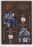Kerry Collins, Michael Strahan #/1,050