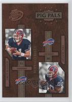 Drew Bledsoe, Eric Moulds #/1,050