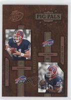 Drew Bledsoe, Eric Moulds #/1,050