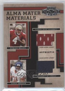 2004 Playoff Honors - Alma Mater Materials #AM-26 - Anquan Boldin, Aaron Brooks /100