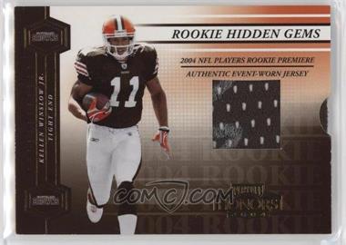 2004 Playoff Honors - [Base] - Hidden Gems Autographs #211 - Rookie Gems - Kellen Winslow Jr. /50