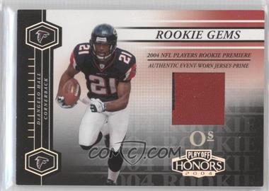 2004 Playoff Honors - [Base] - Os #202 - Rookie Gems - DeAngelo Hall /25