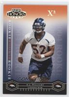 Rookie - D.J. Williams #/99