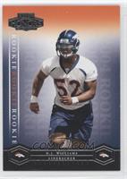 Rookie - D.J. Williams #/750