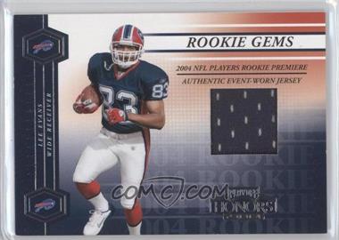 2004 Playoff Honors - [Base] #207 - Rookie Gems - Lee Evans /750