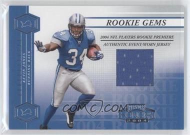 2004 Playoff Honors - [Base] #216 - Rookie Gems - Kevin Jones /750