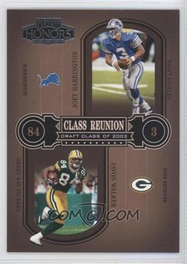 2004 Playoff Honors - Class Reunion #CR-25 - Joey Harrington, Javon Walker /1500