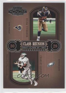 2004 Playoff Honors - Class Reunion #CR-4 - Marshall Faulk, Charlie Garner /1500