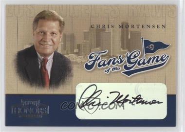 2004 Playoff Honors - Fans of the Game - Autographs #FG-237 - Chris Mortensen