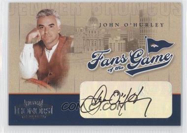 2004 Playoff Honors - Fans of the Game - Autographs #FG-238 - John O'Hurley