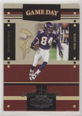 2004 Playoff Honors - Game Day #GS-18 - Randy Moss /1750 [EX to NM]