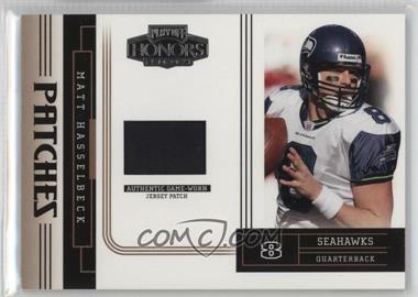 2004 Playoff Honors - Patches #PP-18 - Matt Hasselbeck /75